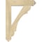 Ekena Millwork Olympic Arts & Crafts Rough Sawn Bracket, Douglas Fir, 4"W x 22"D x 30"H BKT04X22X30OLY03RDF - alternate 4